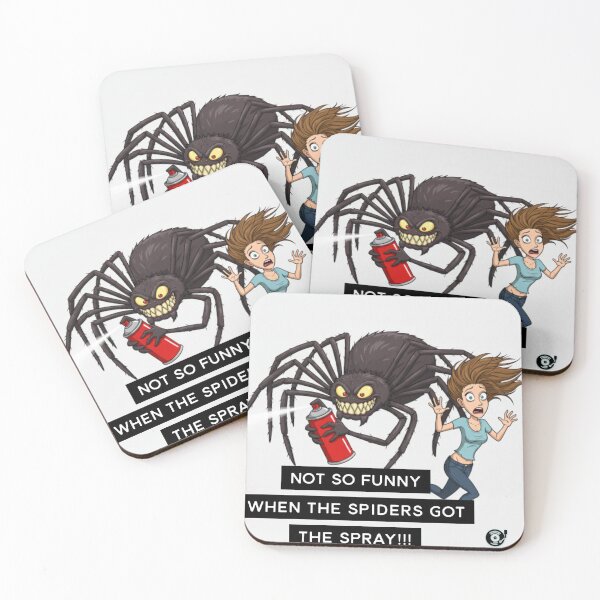 Item preview, Not So Funny/Spider designed and sold by Hurdd.