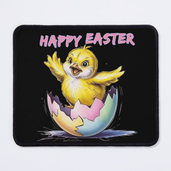Item preview, Happy Easter Easter chicken Flowers designed and sold by Design_Your_Day.