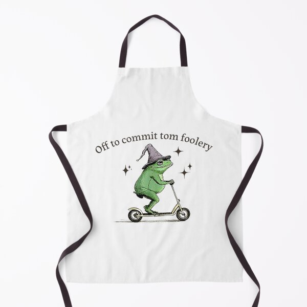 Item preview, Off To Commit Tom Foolery Frog Humor Meme designed and sold by lidanmasi.