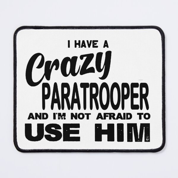 Item preview, Crazy Paratrooper; designed and sold by StickerApe.