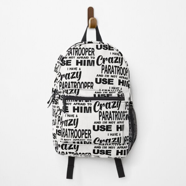 Item preview, Crazy Paratrooper; designed and sold by StickerApe.