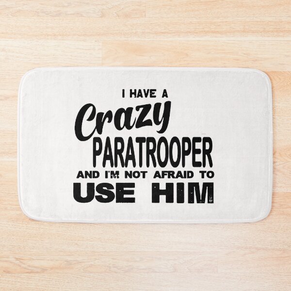 Item preview, Crazy Paratrooper; designed and sold by StickerApe.