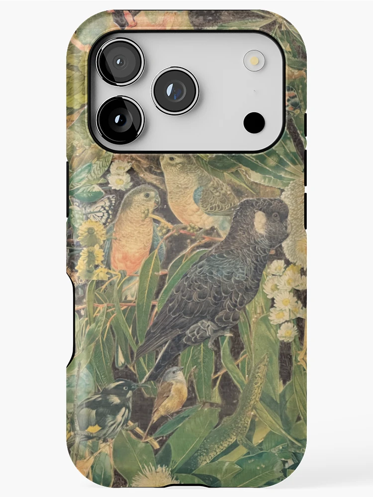 Thumbnail 1 of 4, iPhone Case, Australian Birds designed and sold by Georgia Ray.