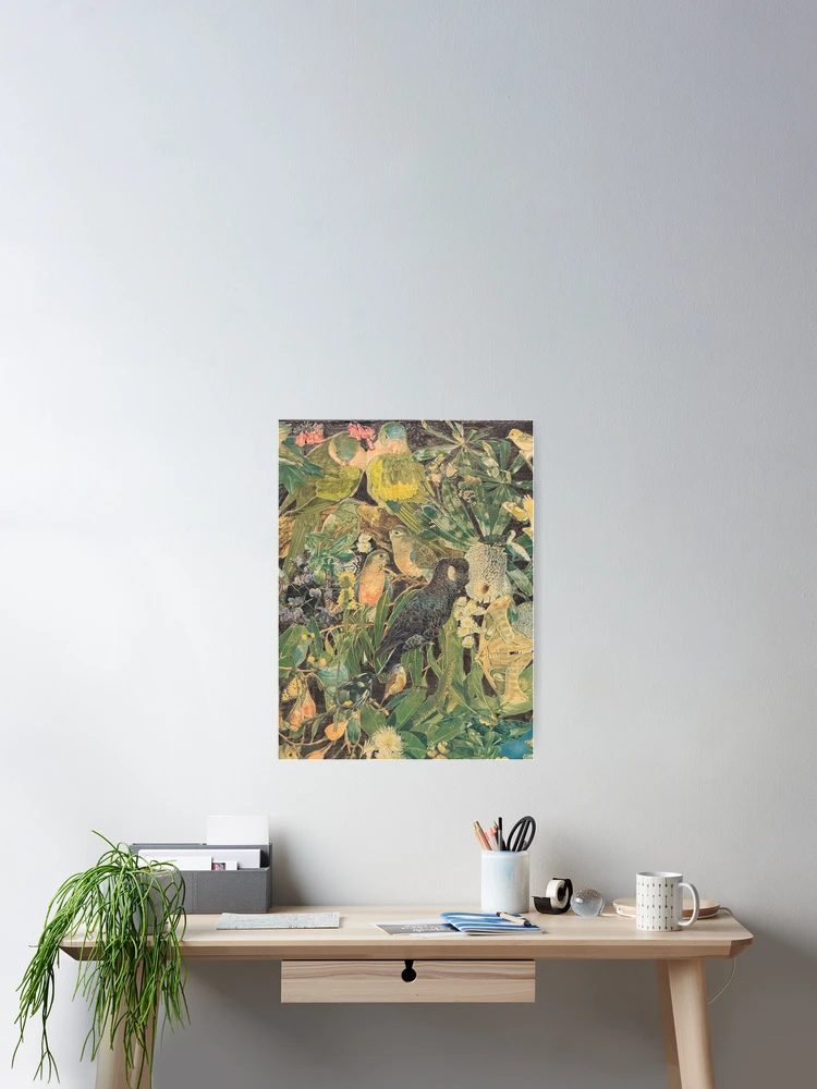 Thumbnail 2 of 3, Poster, Australian Birds designed and sold by Georgia Ray.
