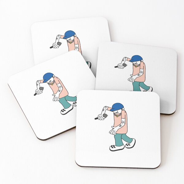 Item preview, Cartoony hip hop musicians designed and sold by R-T-Gracie.