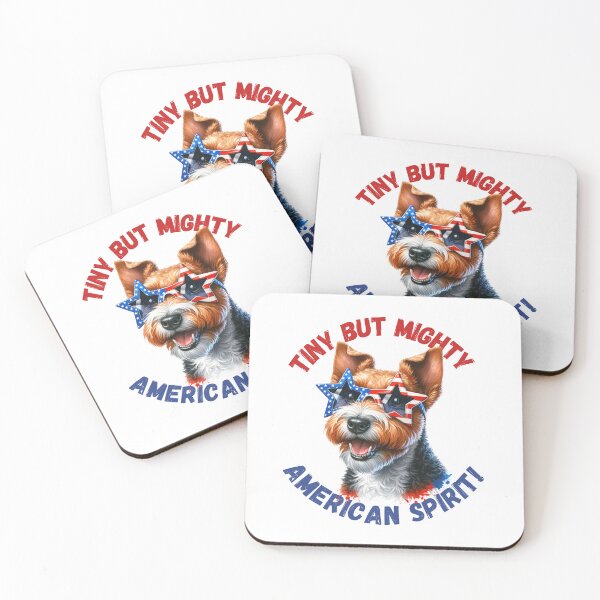 Item preview, Tiny but Mighty American Spirit! Gift for Welsh Terrier lovers designed and sold by Hoshi-Club.