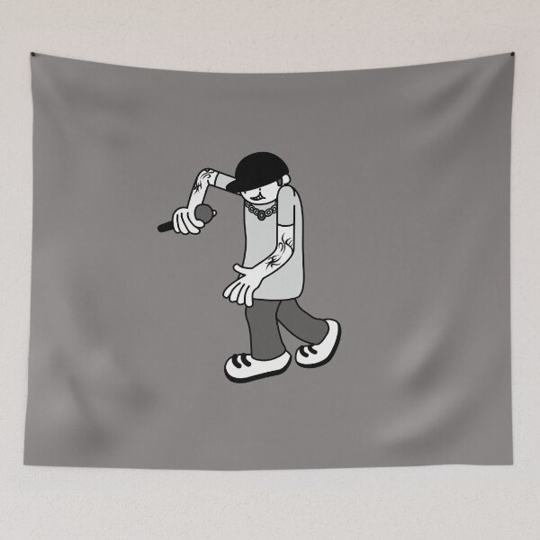 Item preview, Cartoony hip hop musicians (Black and White) designed and sold by R-T-Gracie.