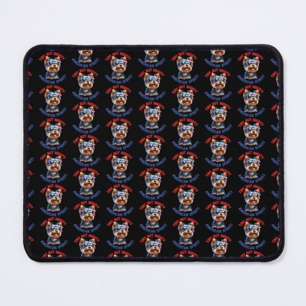 Item preview, Tiny but Mighty American Spirit! Gift for Yorkshire Terrier lovers designed and sold by Hoshi-Club.