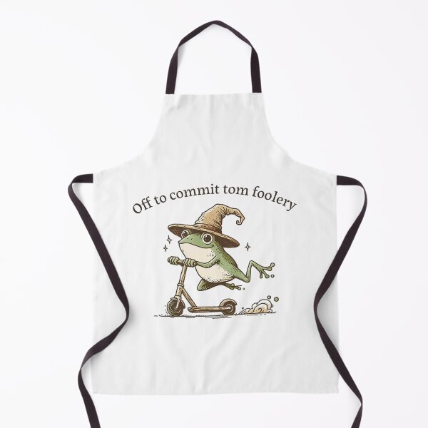 Item preview, Off To Commit Tom Foolery Frog Humor designed and sold by lidanmasi.