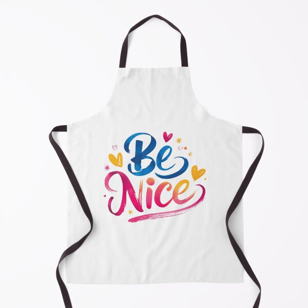 Item preview, Be Nice - Cute Watercolor Motivational Quotes designed and sold by RiceArtShop.