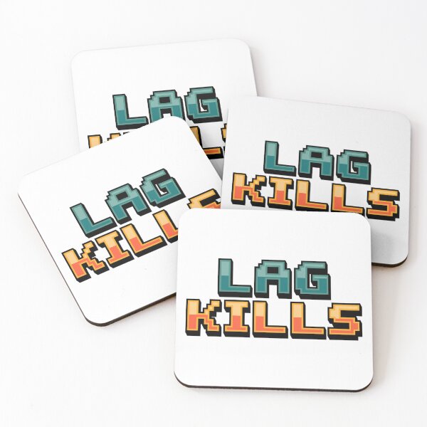 Item preview, Lag Kills – A Gamer’s True Enemy designed and sold by 8bitdecalworld.