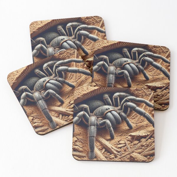 Item preview, Trapdoor Spider Emerging from Burrow designed and sold by NocturnalNook.