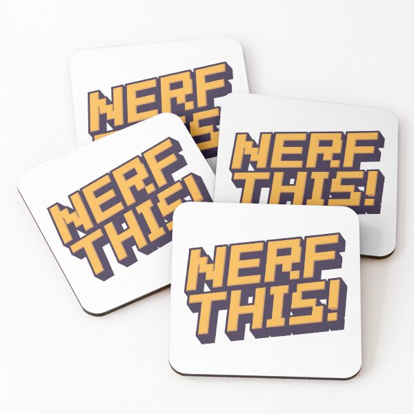 Item preview, Nerf This! – The Ultimate Gamer Battle Cry designed and sold by 8bitdecalworld.
