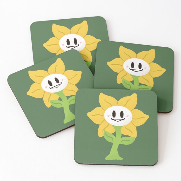 Item preview, “Howdy” Flowey the flower designed and sold by NovaEnchanting.