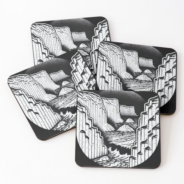 Item preview, Tōjinbō Cliffs – Japanese Rugged Coastal Heritage designed and sold by D'riftr.