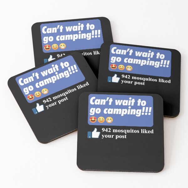 Item preview, 942 Mosquitos Liked Your Post Mosquito Meme Funny Camping Outdoor Saying designed and sold by Dressed For  Duty.