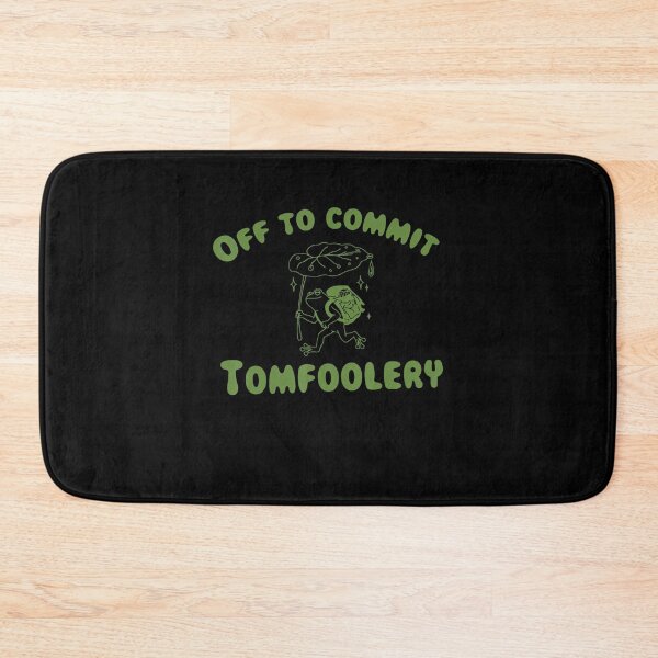 Item preview, Off To Commit Tom Foolery Funny Frog Meme designed and sold by lidanmasi.
