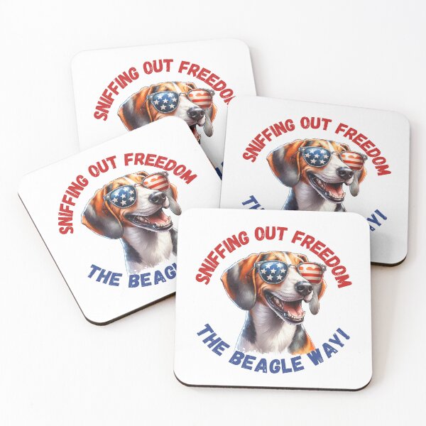 Item preview, Sniffing Out Freedom The Beagle Way! Gift for Beagle dog lovers designed and sold by Hoshi-Club.