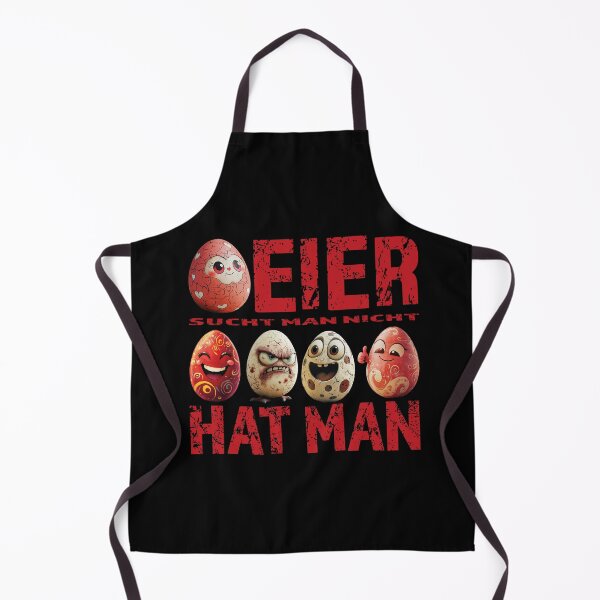 Item preview, Eier sucht man nicht – Eier hat man – Chibi Easter Egg T-Shirt – Red Edition designed and sold by sabantha.