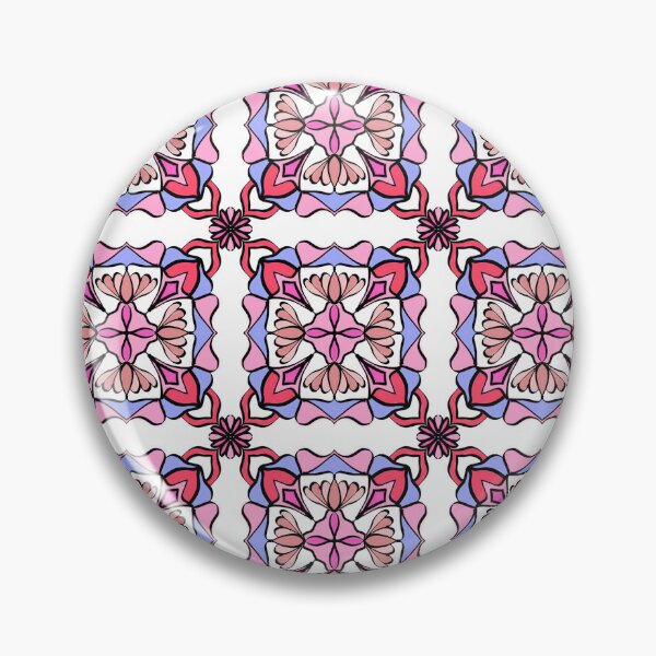 Item preview, Pastel color arabesque  tiles pattern designed and sold by Bulantanyong.