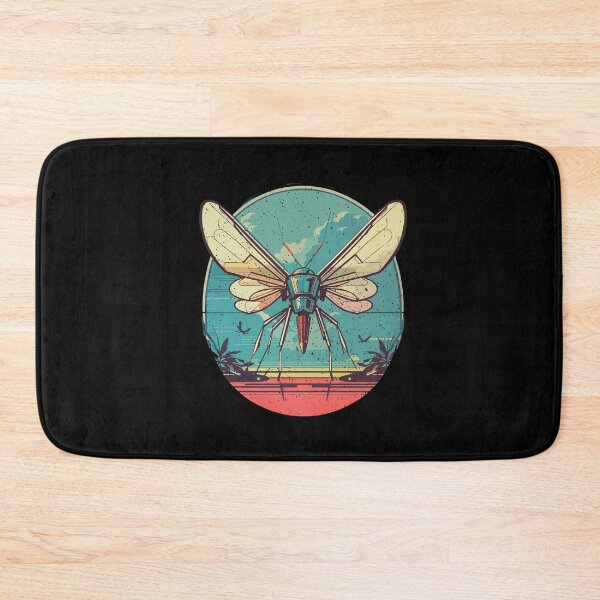Item preview, Mosquito Retro Vintage 70s 80s Style Insect Lover designed and sold by Dressed For  Duty.