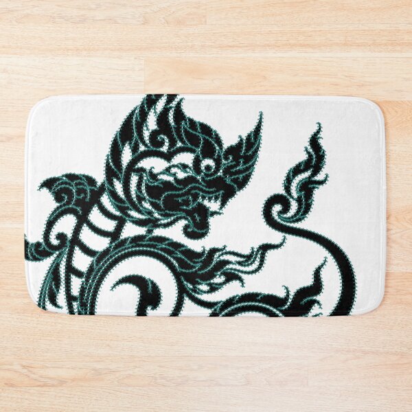 Item preview, Green dot singha lion sak yant thaistyle designed and sold by Bspaces.
