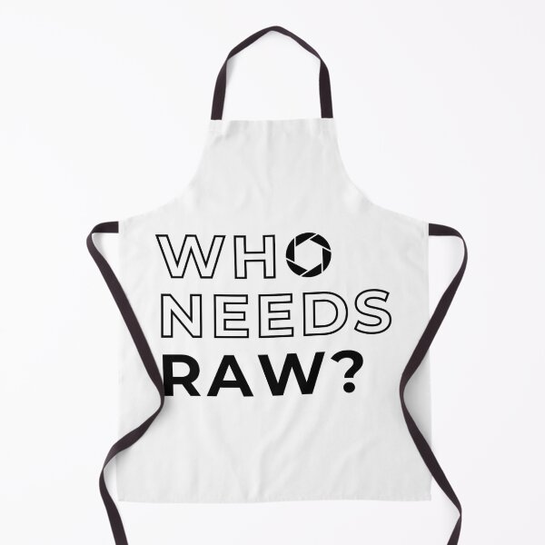 Item preview, Who Needs RAW? – Bold Photography Statement Design designed and sold by mrddst.
