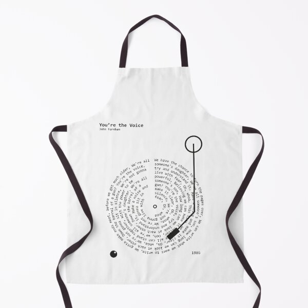 Item preview, You’re the Voice, John Farnham - Lyrics Poster designed and sold by MancBusyBee.