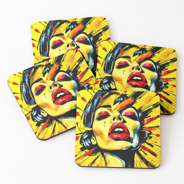 Item preview, BLACK - RED - GOLD / THE BLOOMING HAPPINESS designed and sold by Mark Fischer.