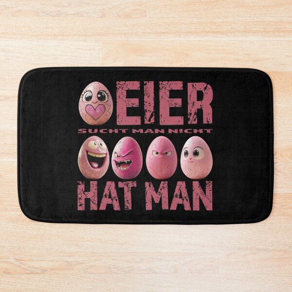 Item preview, Eier sucht man nicht – Eier hat man – Chibi Easter Egg T-Shirt – Pink Edition designed and sold by sabantha.