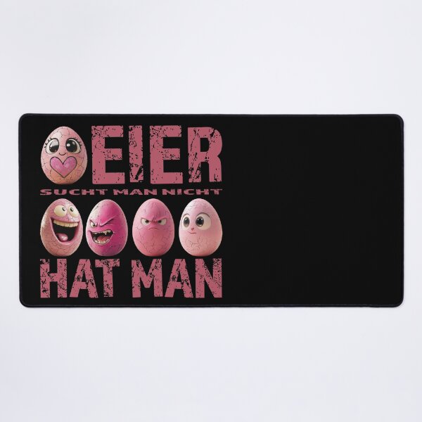 Item preview, Eier sucht man nicht – Eier hat man – Chibi Easter Egg T-Shirt – Pink Edition designed and sold by sabantha.