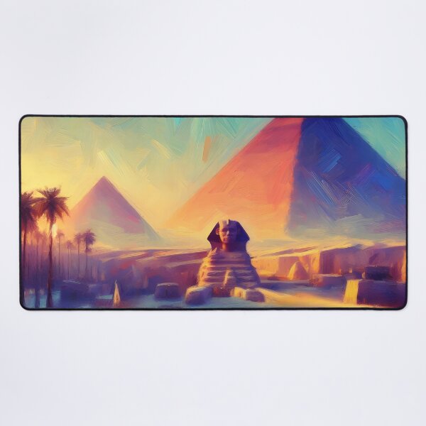 Item preview, Ramses' Serene Pyramids in Color designed and sold by inkNext.