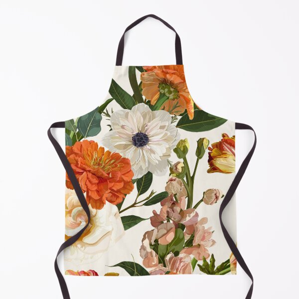 Item preview, Detailed hand drawn flowers - blooming zinnia, roses, anemone, daisy and herbs. designed and sold by MatyKotiv.