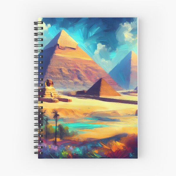 Item preview, Ramses' Serene Pyramids in Color designed and sold by inkNext.