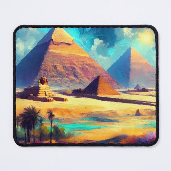 Item preview, Ramses' Serene Pyramids in Color designed and sold by inkNext.