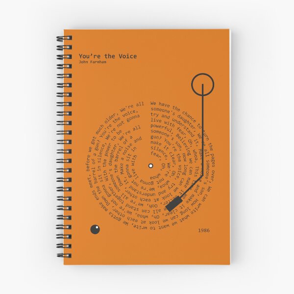 Item preview, You’re the Voice, John Farnham - Lyrics Poster designed and sold by MancBusyBee.