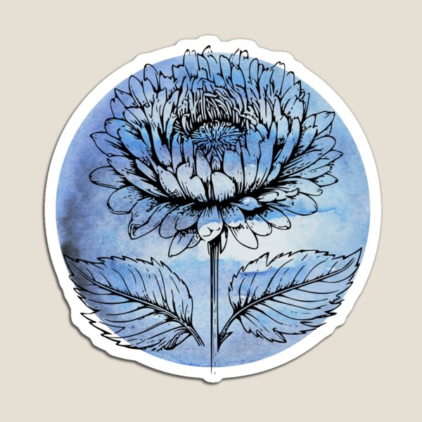 Item preview, Aster Flower 3/6 - Botanical [ 2021 - Collection ] designed and sold by elmsstudios.
