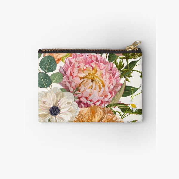 Item preview, Detailed hand drawn flowers - blooming anemone, astra, poppy, daisy and herbs. designed and sold by MatyKotiv.