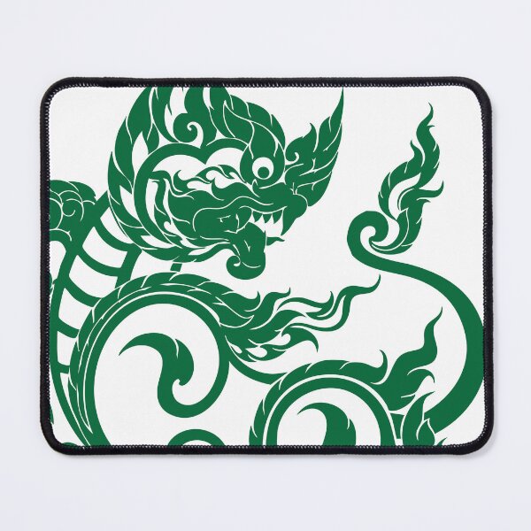 Item preview, Green singha lion sakyan thaistyle Art designed and sold by Bspaces.