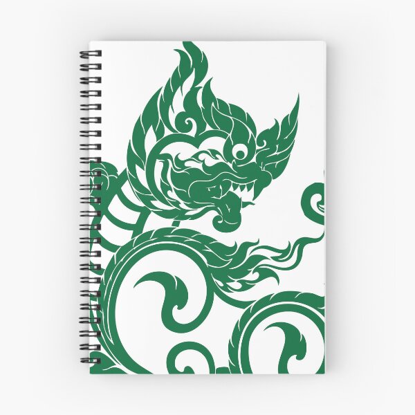 Item preview, Green singha lion sakyan thaistyle Art designed and sold by Bspaces.