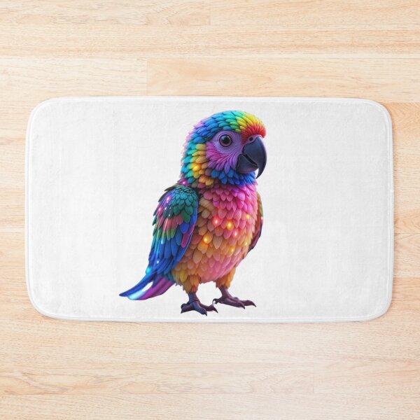 Item preview, Radiant Rainbow Parrot designed and sold by GloriousArtSKD.