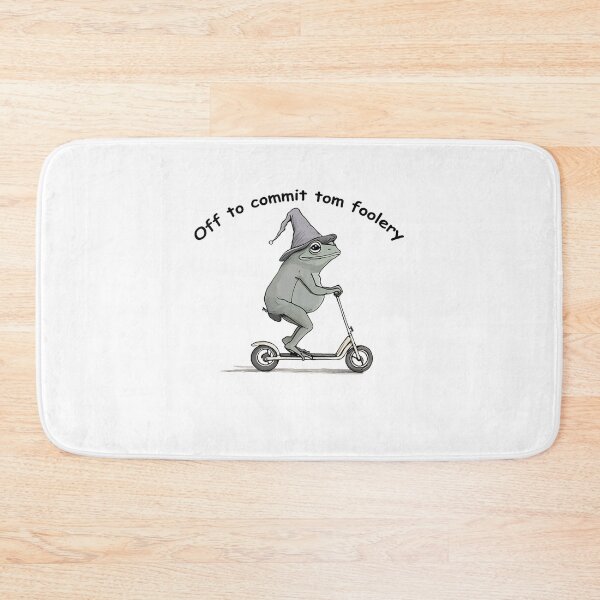 Item preview, Off To Commit Tom Foolery Funny Frog designed and sold by lidanmasi.