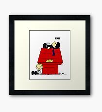 A Three Patch Problem ok Framed Print