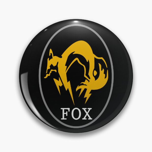 Item preview, Metal Gear Fox Logo designed and sold by Harry Draws Straws.