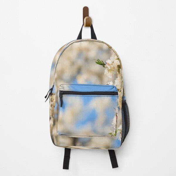 Item preview, Spring Blossom Bokeh – Delicate White Blooms Against Blue Sky designed and sold by ArtArchive-KK.