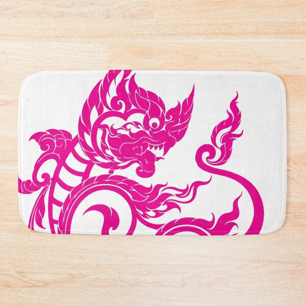 Item preview, Pink ingha lion sakyan thaistyle Art designed and sold by Bspaces.