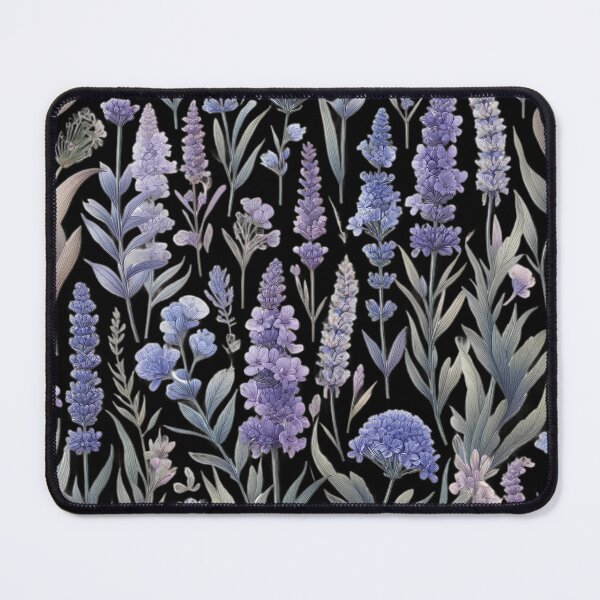 Item preview, Lavenders Floral Illustration designed and sold by HappyHavenStu.