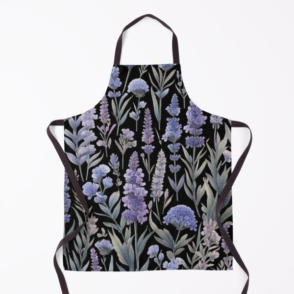 Item preview, Lavenders Floral Illustration designed and sold by HappyHavenStu.
