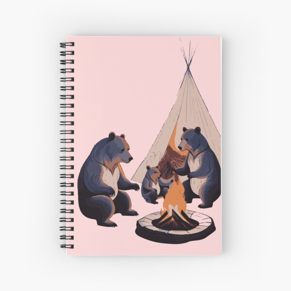 Item preview, Bear enjoy camping  designed and sold by After De Moment.