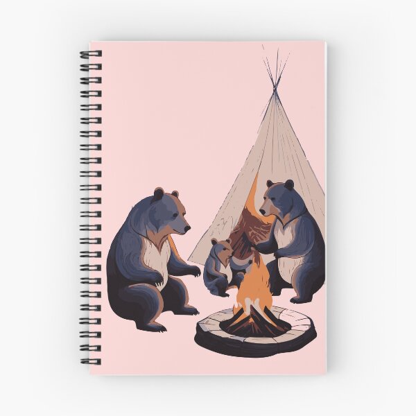 Item preview, Bear enjoy camping  designed and sold by After De Moment.